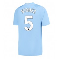 Manchester City John Stones #5 Replica Home Shirt 2023-24 Short Sleeve